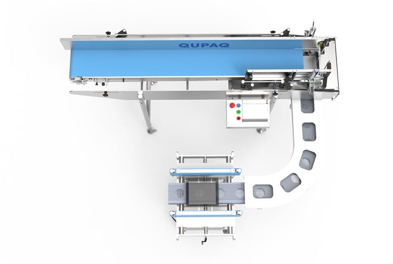 Qupaq-Single-stack-denester-with-buffer-conveyor