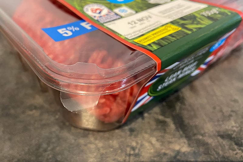 Traysealer-mince-meat-tray