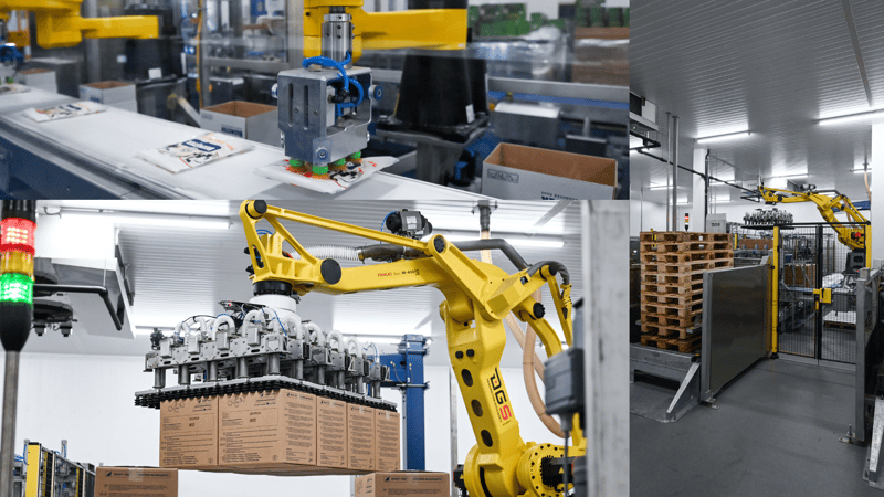Assisting with Labour shortage by automating monotonous processes
